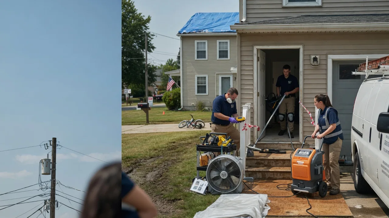 Water Damage Repair in Marine City, MI near me